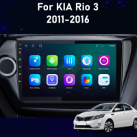 Carler Магнитола Kia Rio 3 Магнитола для Киа Рио 3 на Андроид Навигатор AUX Bluetooth