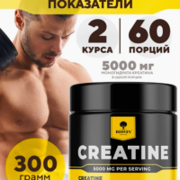 BIOVIN Креатин моногидрат порошок, спортивное питание creatine 300г