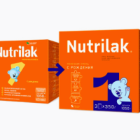 Nutrilak Молочная смесь Нутрилак 1 , 0-6 мес., 1050гр (2 штуки)