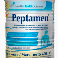 Nestle HealthScience Смесь Peptamen для лечебного питания при нарушенной функции ЖКТ, с 10 лет, 400г